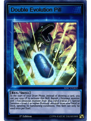 Double Evolution Pill - SBSC-ENS05 - Ultra Rare 1st Edition