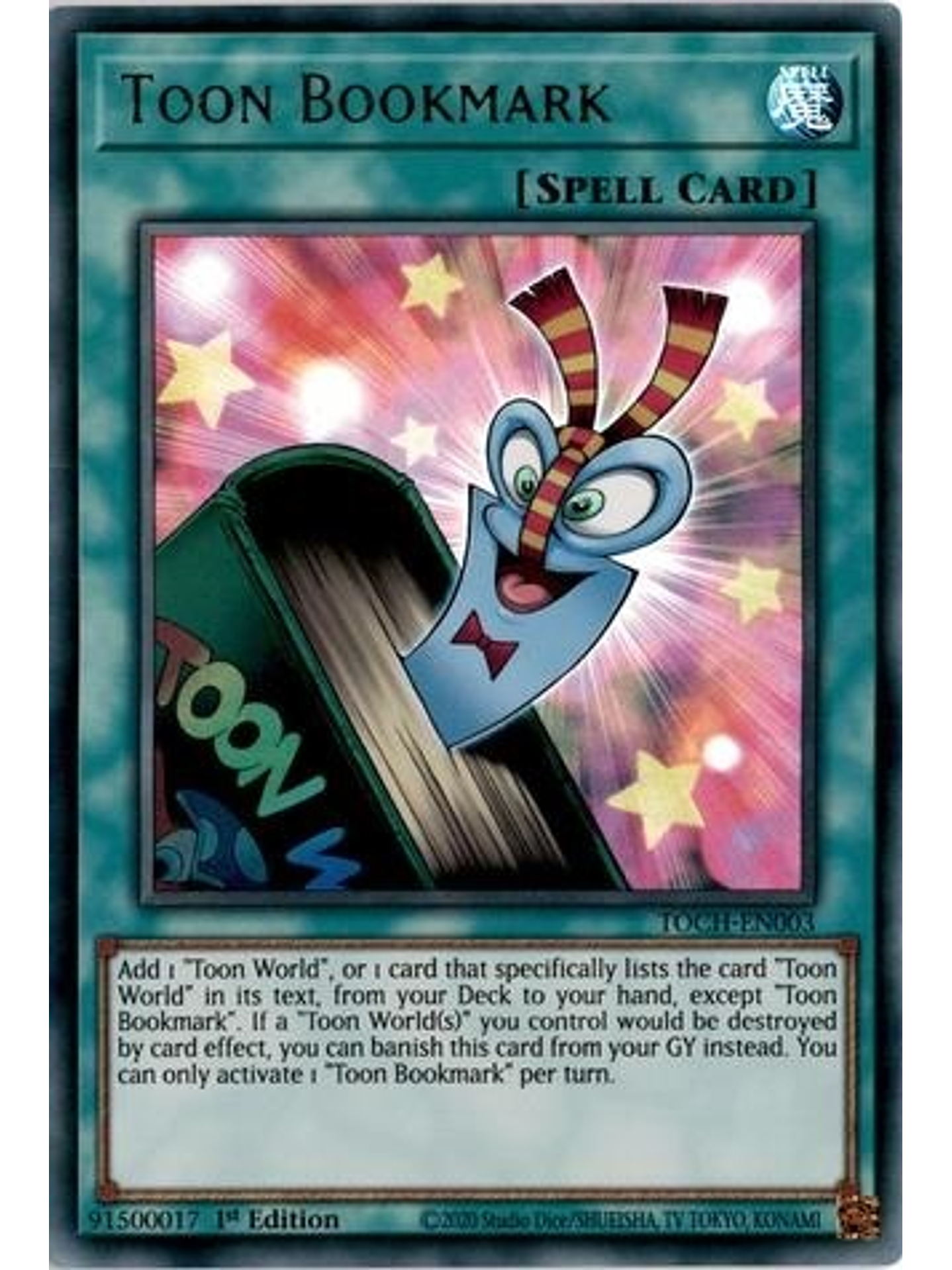Toon Bookmark - TOCH-EN003 - Ultra Rare 1st Edition 1