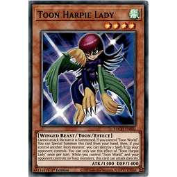 Toon Harpie Lady - TOCH-EN002 - Super Rare 1st Edition