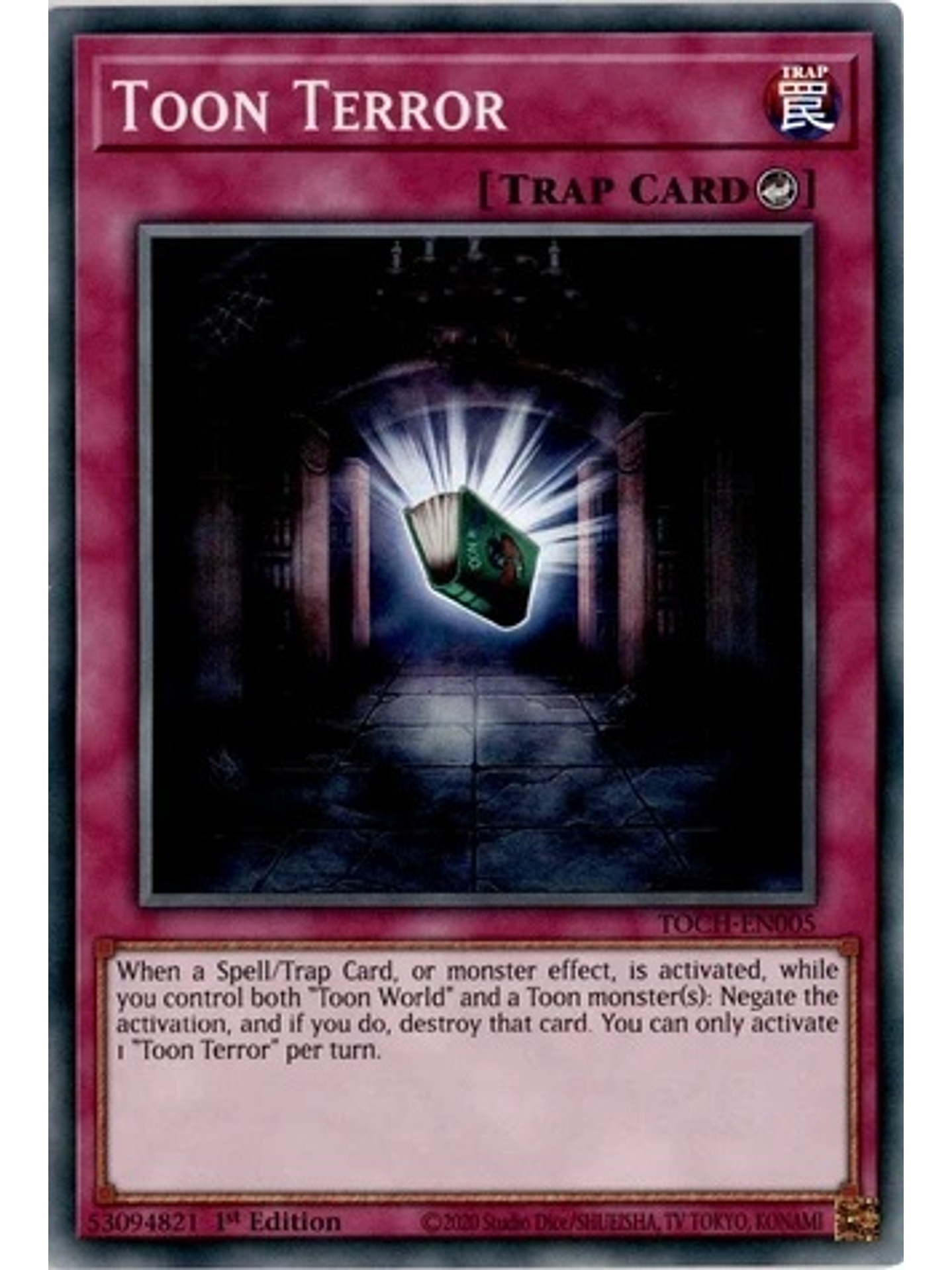 Toon Terror - TOCH-EN005 - Super Rare 1st Edition 1