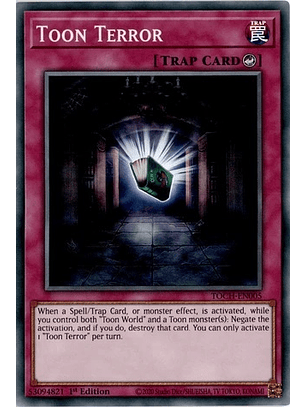 Toon Terror - TOCH-EN005 - Super Rare 1st Edition