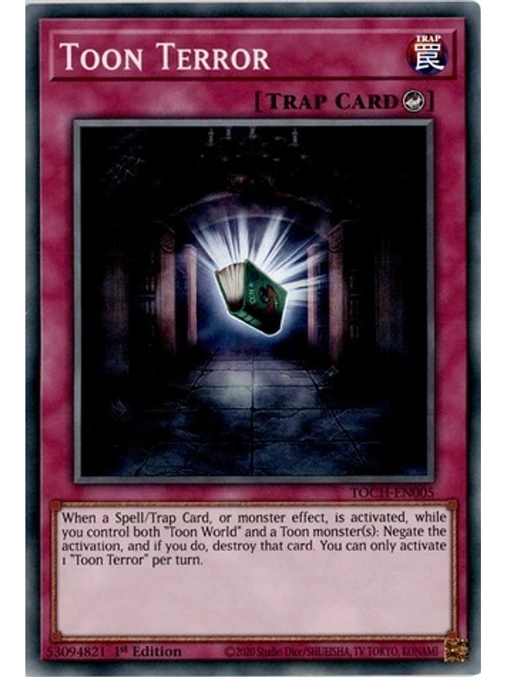 Toon Terror - TOCH-EN005 - Super Rare 1st Edition 1