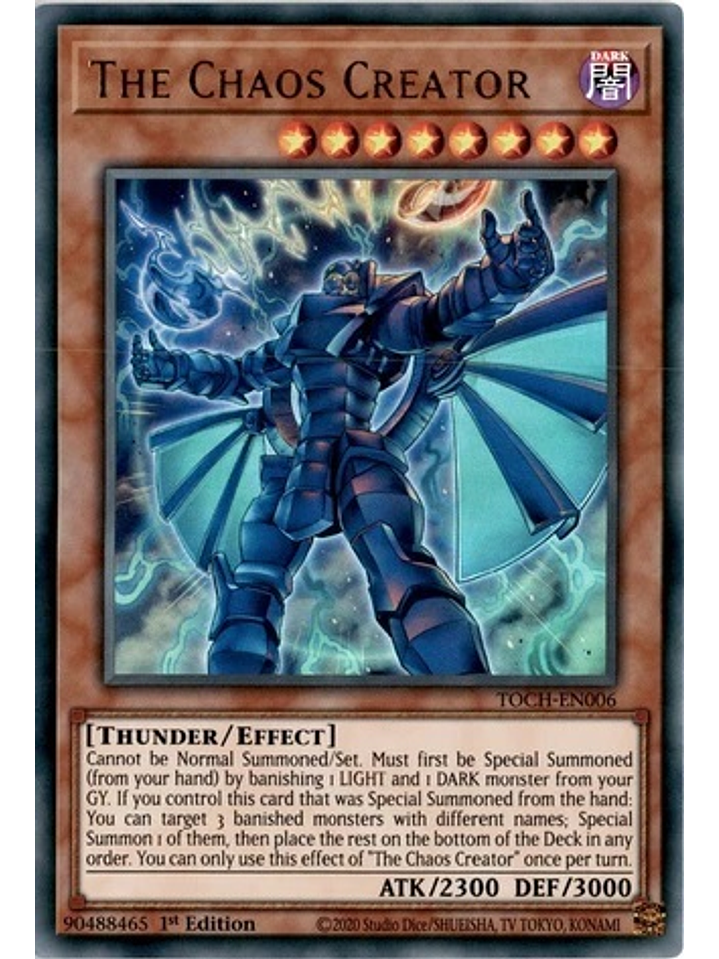 The Chaos Creator - TOCH-EN006 - Ultra Rare 1st Edition 1