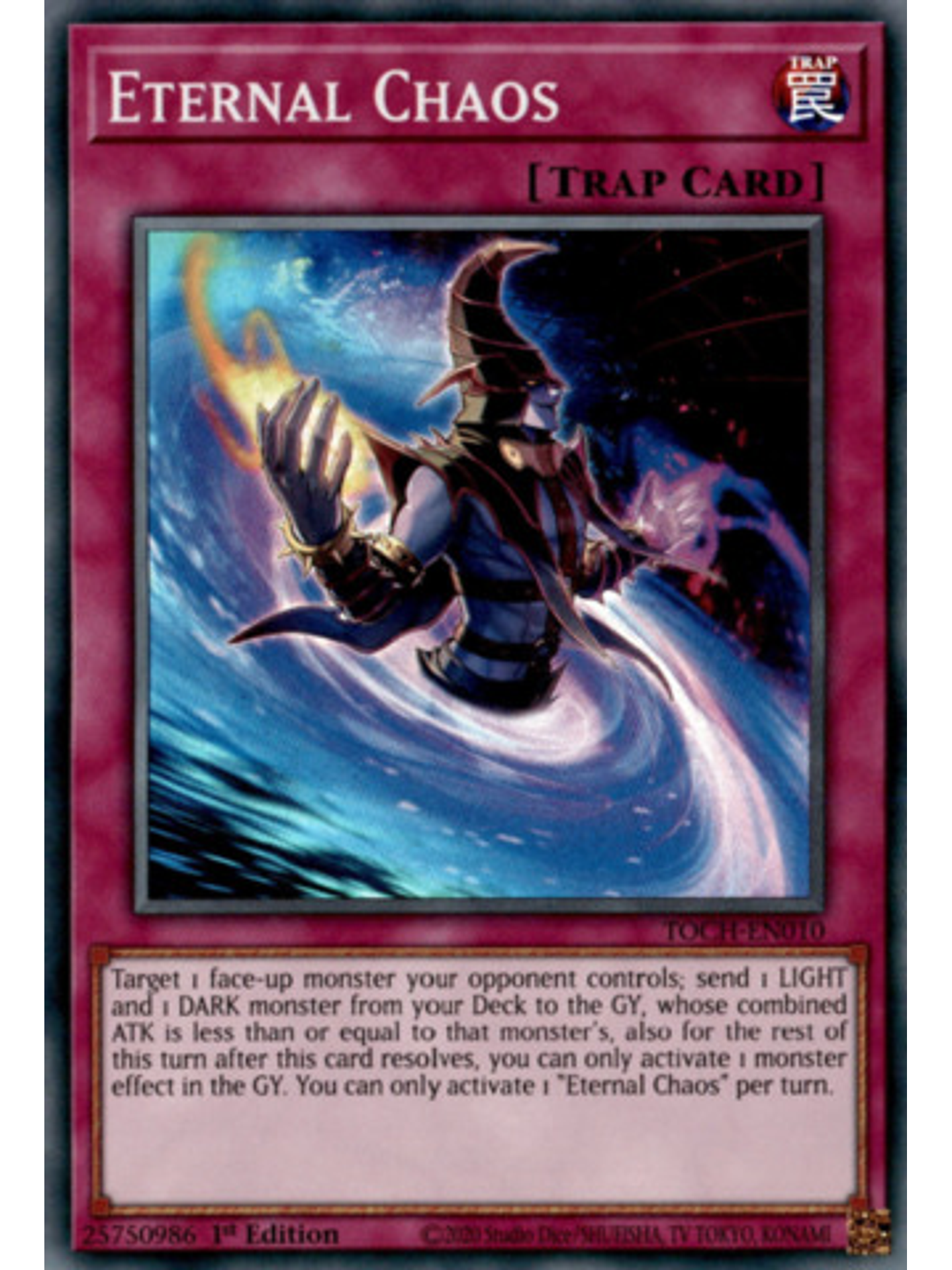 Eternal Chaos - TOCH-EN010 - Super Rare 1st Edition 1