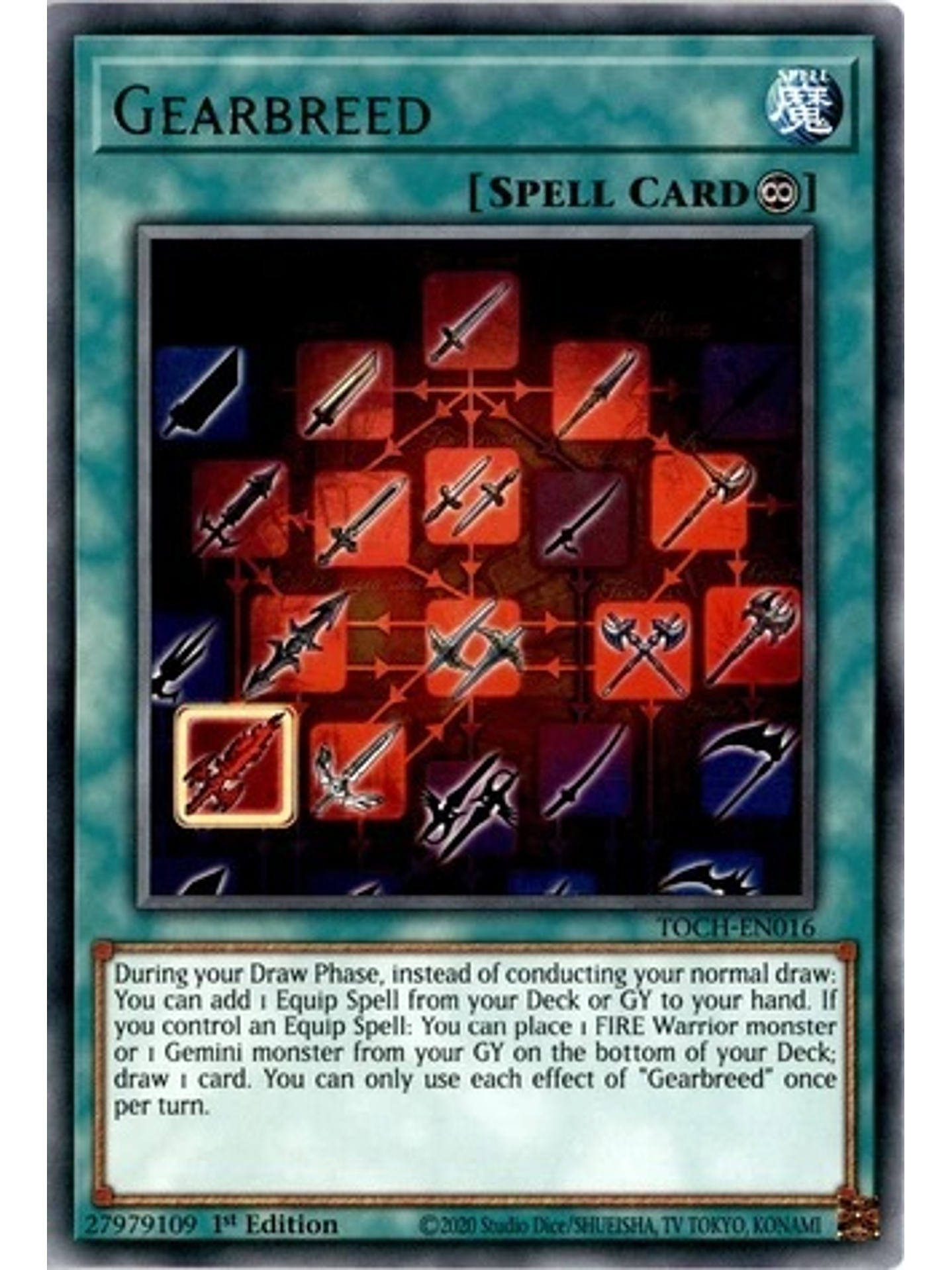 Gearbreed - TOCH-EN016 - Rare 1st Edition 1