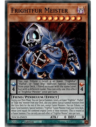 Frightfur Meister - TOCH-EN021 - Super Rare 1st Edition
