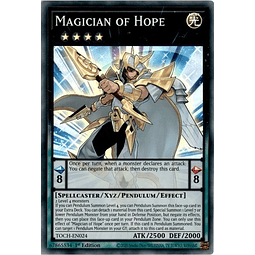 Magician of Hope - TOCH-EN024 - Super Rare 1st Edition