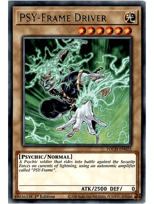 PSY-Frame Driver - TOCH-EN025 - Rare 1st Edition