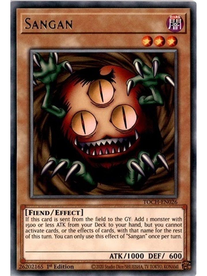 Sangan - TOCH-EN026 - Rare 1st Edition 1