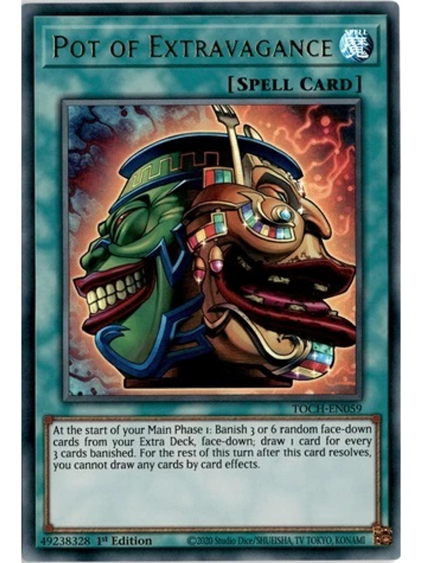 Pot of Extravagance - TOCH-EN059 - Collectors Rare 1st Edition 1