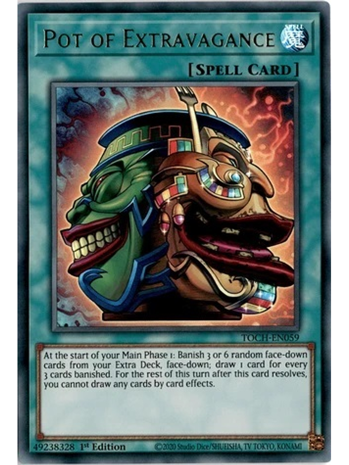 Pot of Extravagance - TOCH-EN059 - Collectors Rare 1st Edition 1