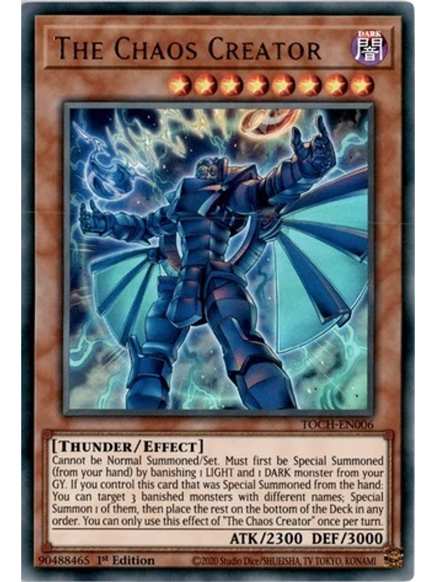 The Chaos Creator - TOCH-EN006 - Collectors Rare 1st Edition 1