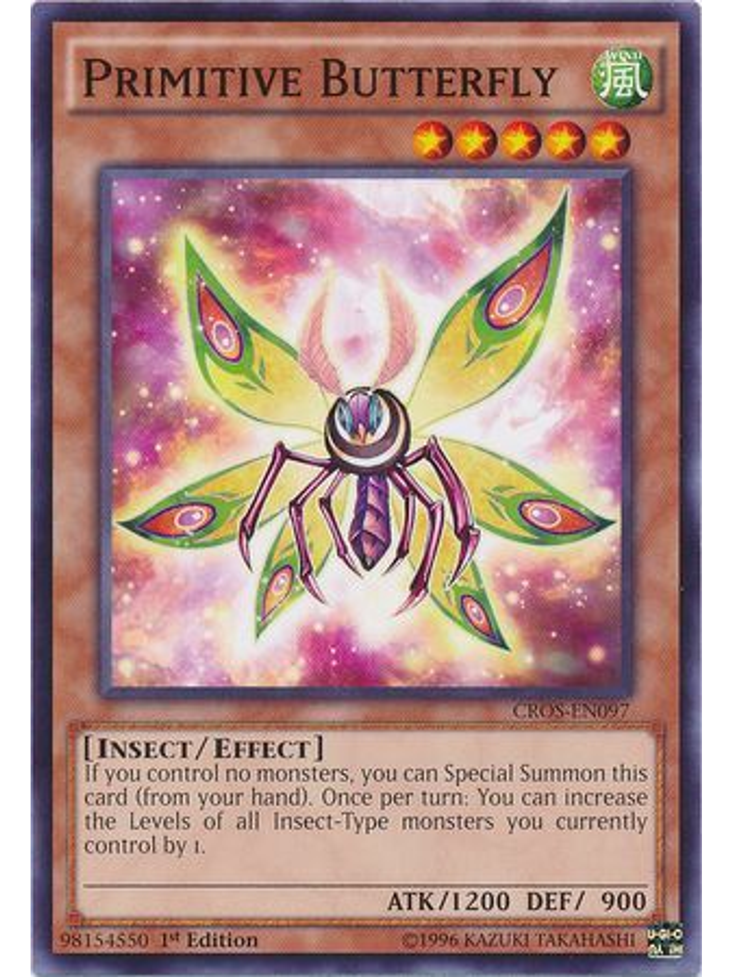 Primitive Butterfly - CROS-EN097 - Common 1st Edition 1