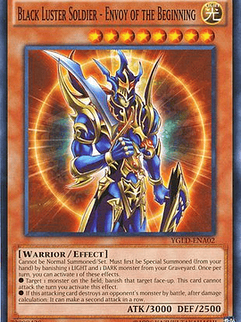 Black Luster Soldier - Envoy of the Beginning - YGLD-ENA02 - Common Unlimited
