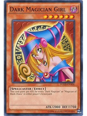 Dark Magician Girl - YGLD-ENA04 - Common Unlimited