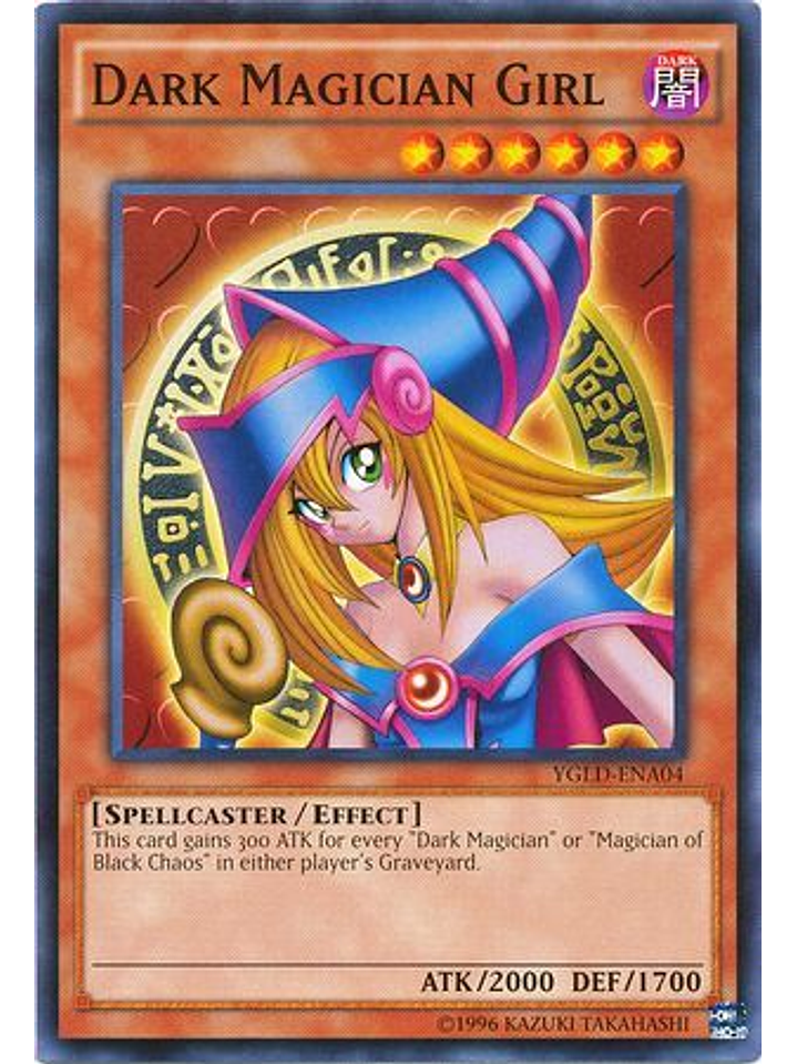 Dark Magician Girl - YGLD-ENA04 - Common Unlimited 1