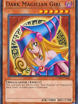 Dark Magician Girl - YGLD-ENA04 - Common Unlimited