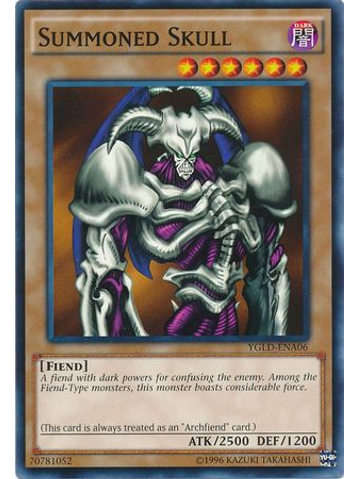 Summoned Skull - YGLD-ENA06 - Common Unlimited 1