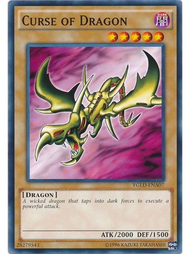 Curse of Dragon - YGLD-ENA07 - Common Unlimited 1