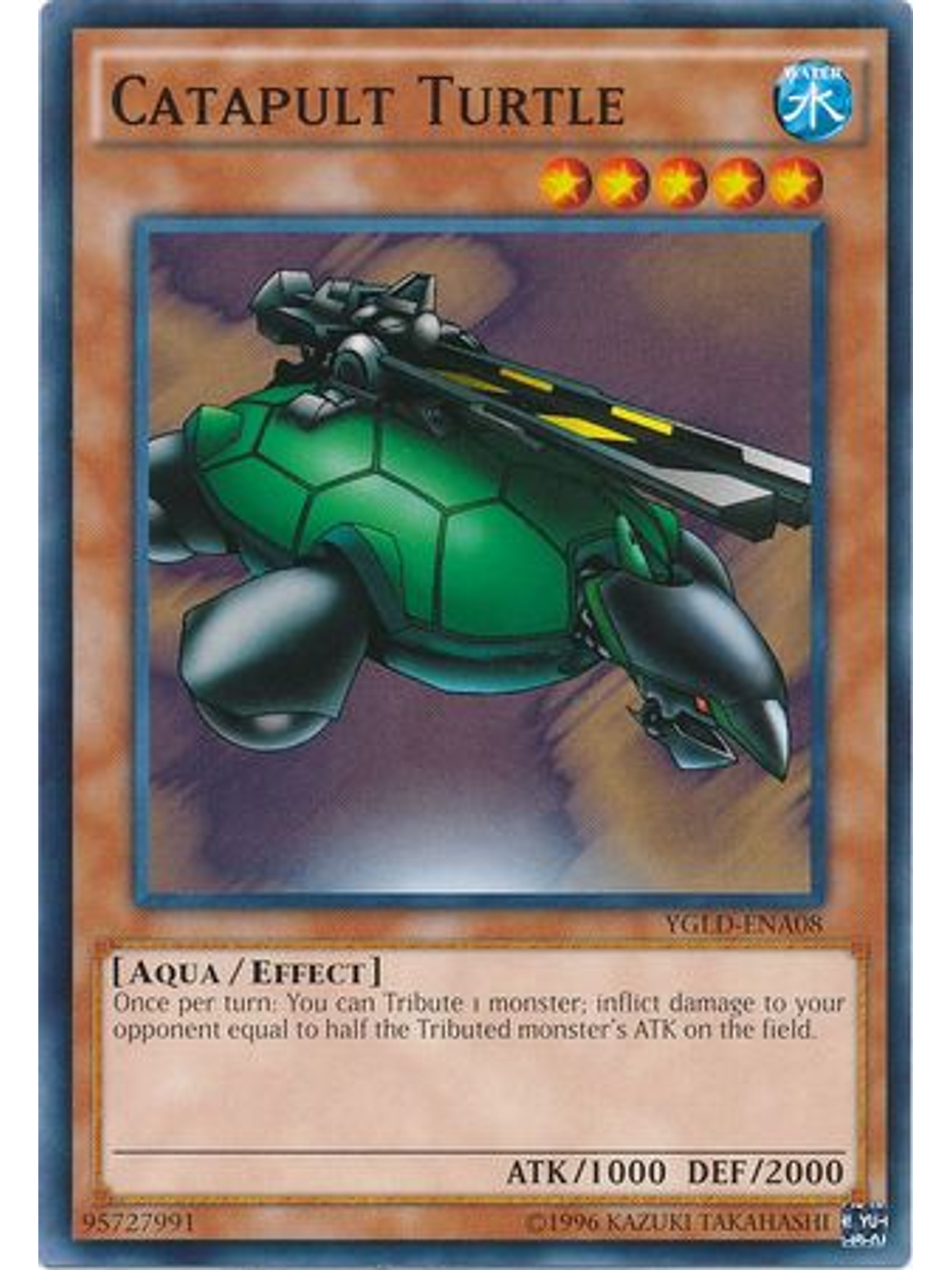 Catapult Turtle - YGLD-ENA08 - Common Unlimited 1
