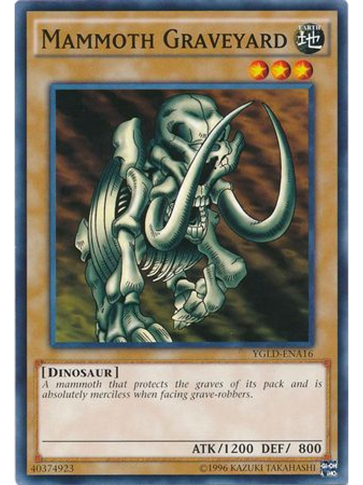 Mammoth Graveyard - YGLD-ENA16 - Common Unlimited 1