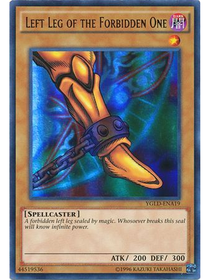 Left Leg of the Forbidden One - YGLD-ENA19 - Ultra Rare Unlimited 1