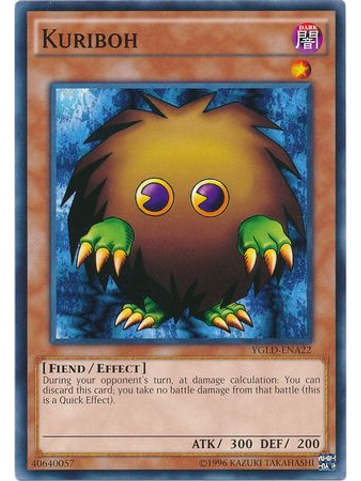 Kuriboh - YGLD-ENA22 - Common Unlimited 1