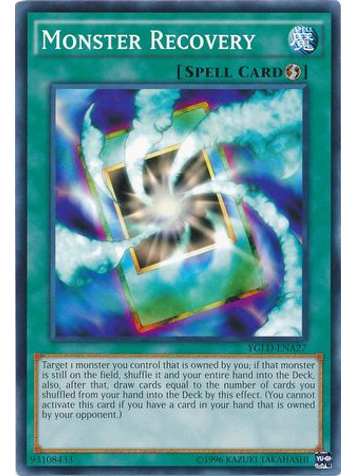 Monster Recovery - YGLD-ENA27 - Common Unlimited 1