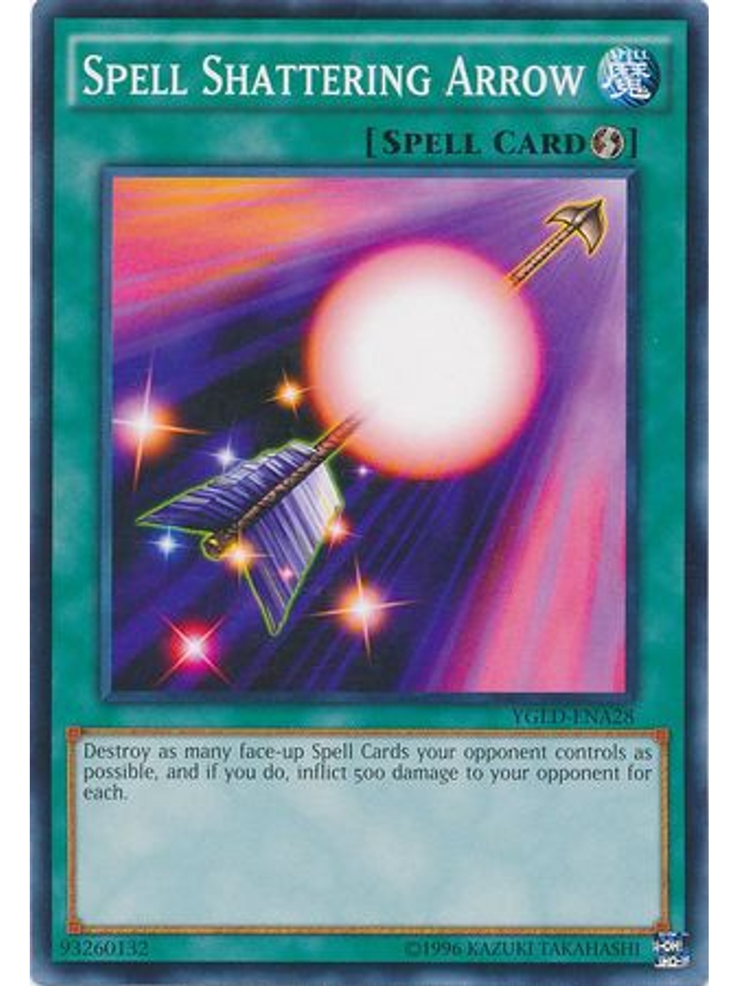 Spell Shattering Arrow - YGLD-ENA28 - Common Unlimited 1