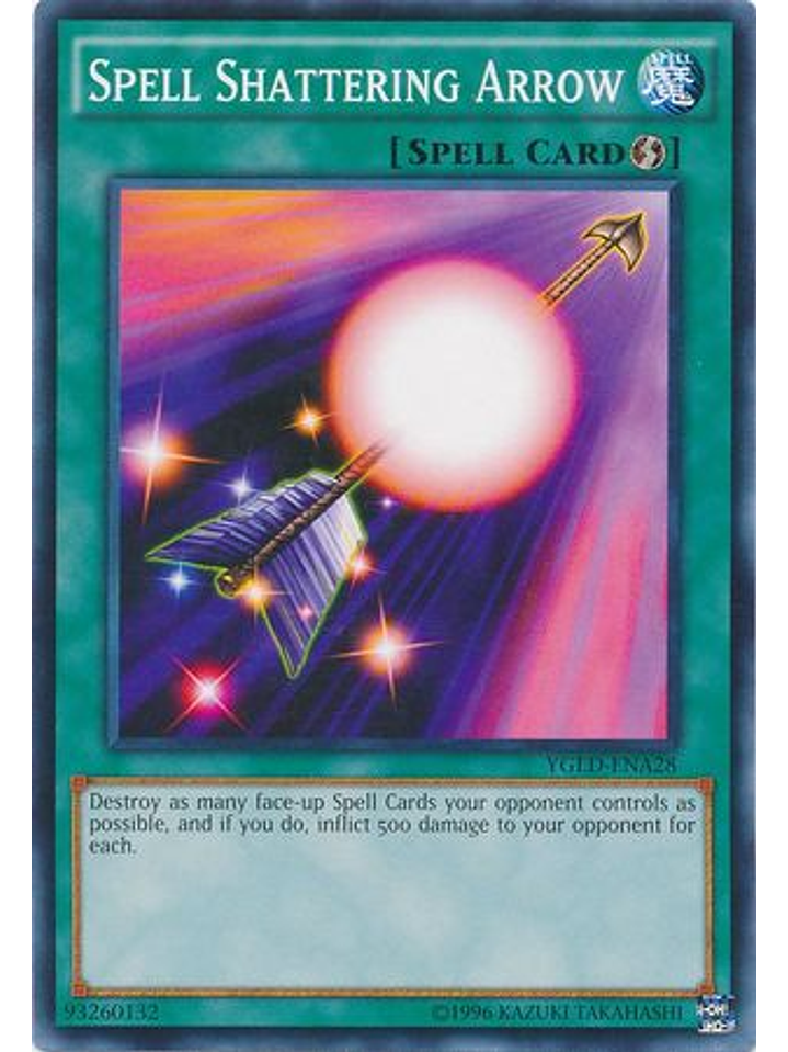 Spell Shattering Arrow - YGLD-ENA28 - Common Unlimited 1