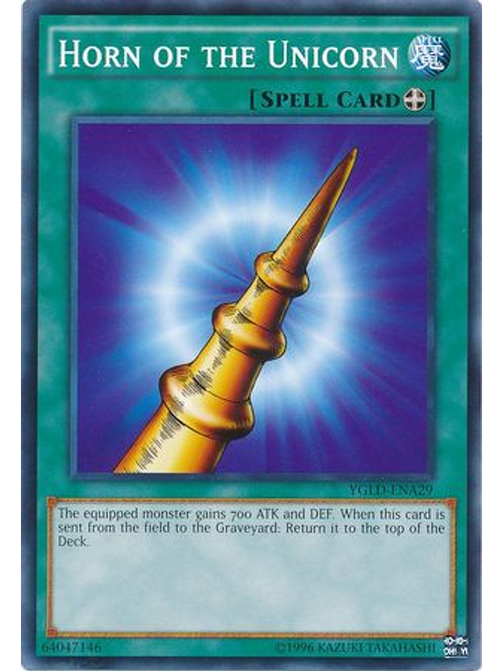 Horn of the Unicorn - YGLD-ENA29 - Common Unlimited 1