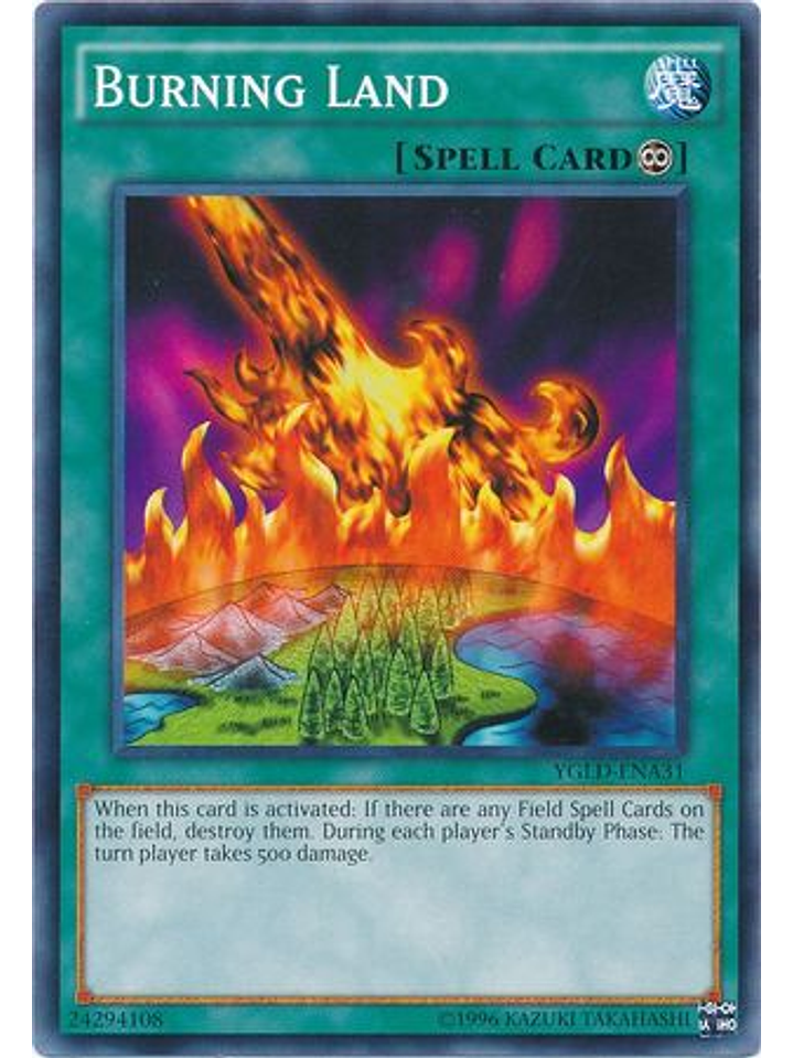 Burning Land - YGLD-ENA31 - Common Unlimited 1