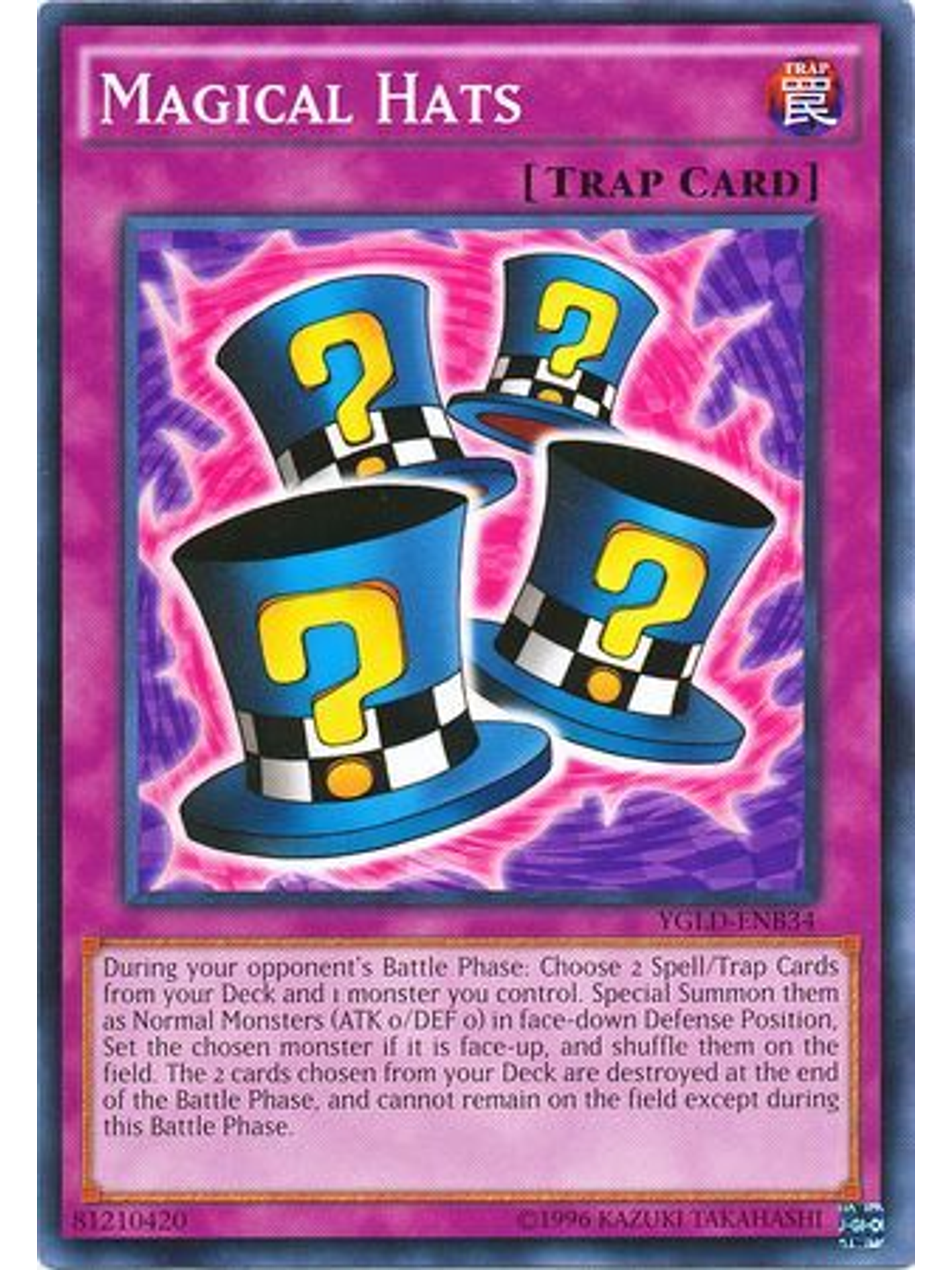 Magical Hats - YGLD-ENA38 - Common Unlimited 1