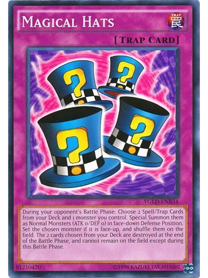 Magical Hats - YGLD-ENA38 - Common Unlimited 1