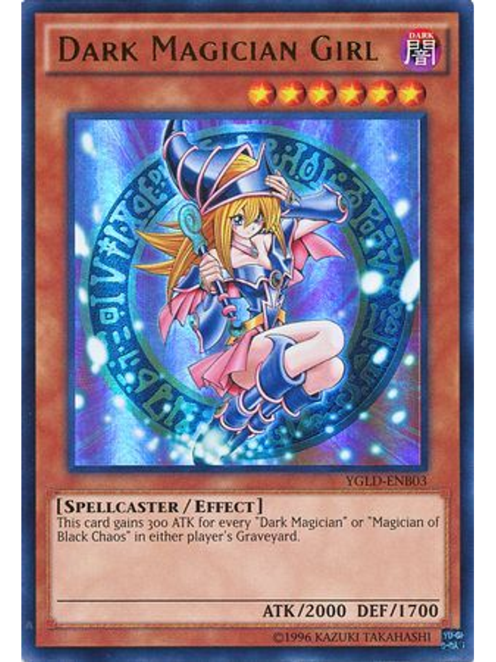 Dark Magician Girl - YGLD-ENB03 - Ultra Rare Unlimited 1