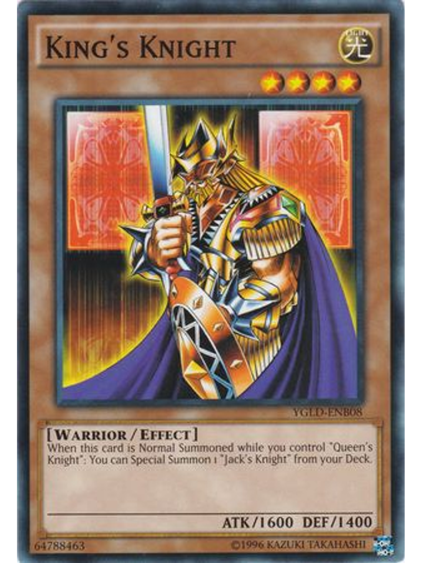 King's Knight - YGLD-ENB08 - Common Unlimited 1