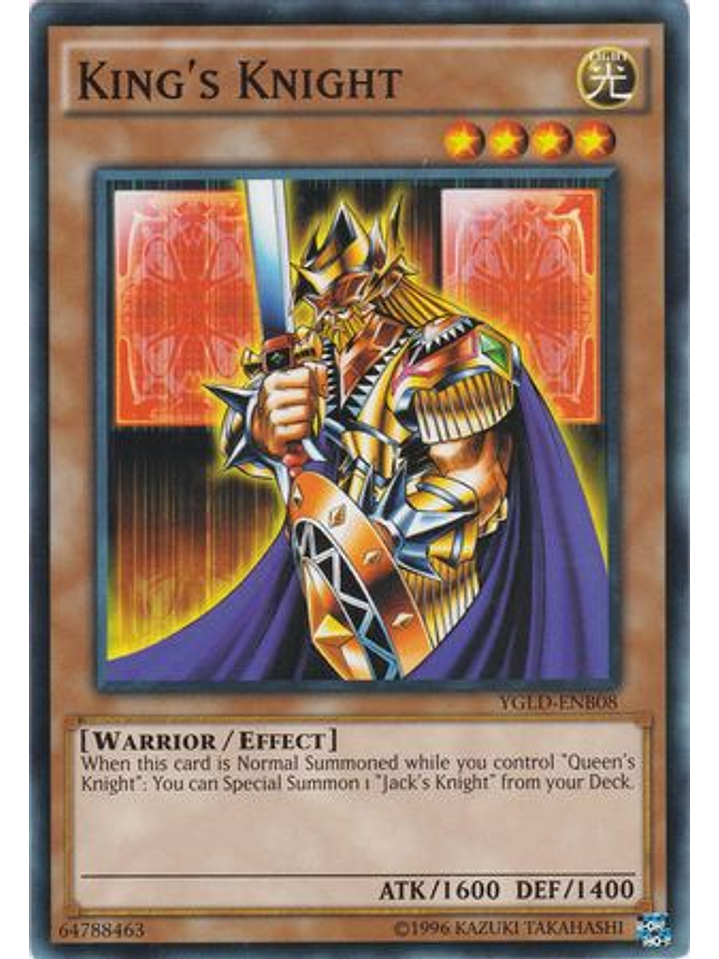 King's Knight - YGLD-ENB08 - Common Unlimited 1