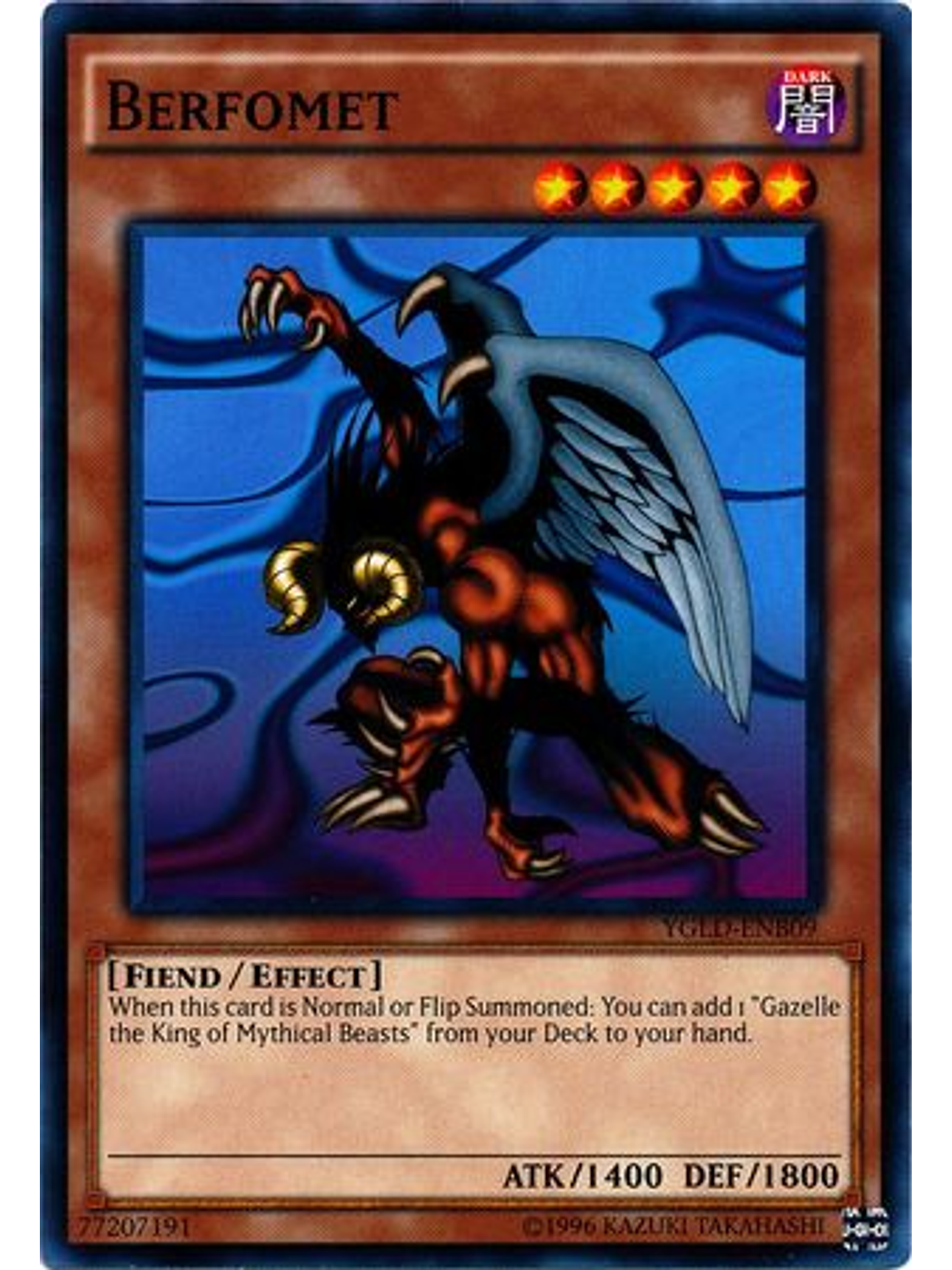 Berfomet - YGLD-ENB09 - Common Unlimited 1