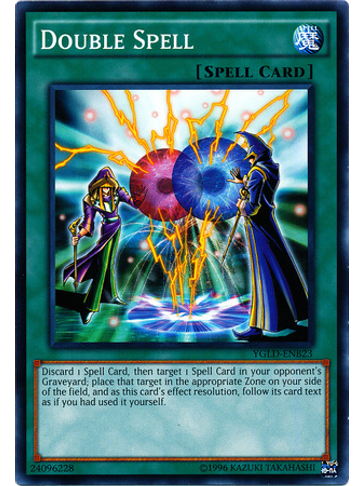 Double Spell - YGLD-ENB23 - Common Unlimited 1