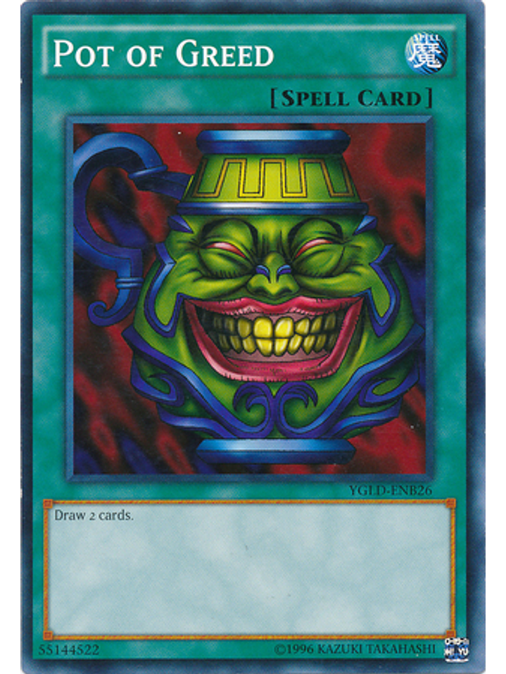Pot of Greed - YGLD-ENB26 - Common Unlimited 1