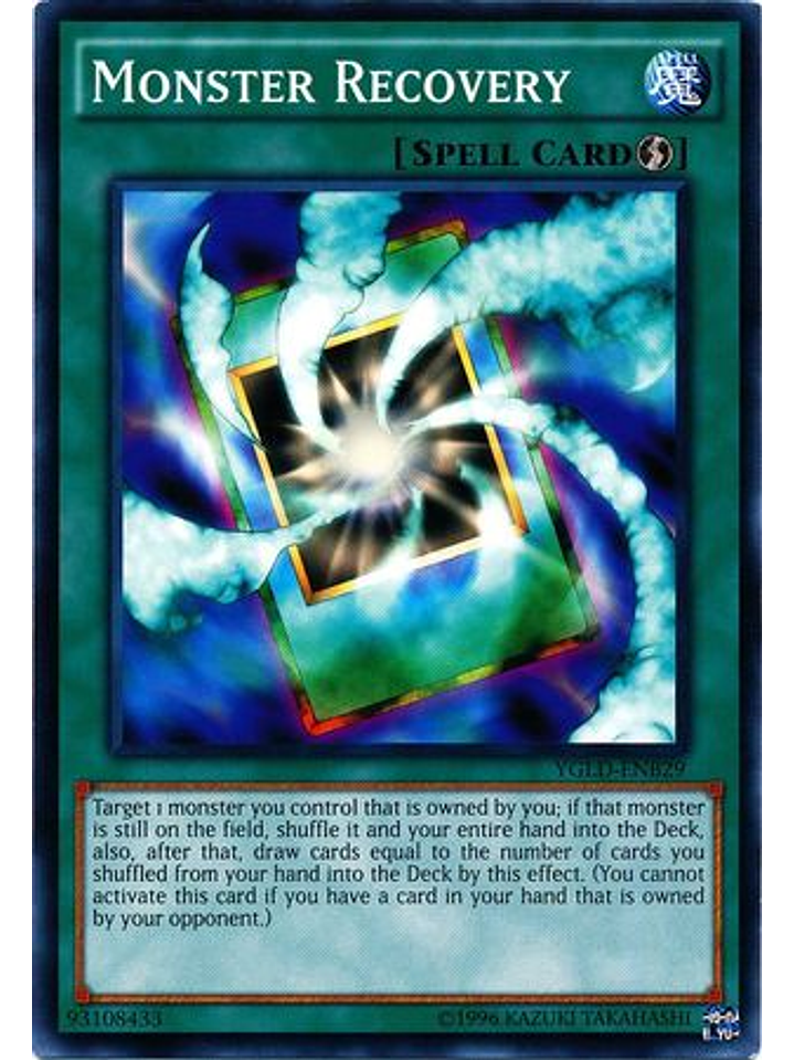 Monster Recovery - YGLD-ENB29 - Common Unlimited 1