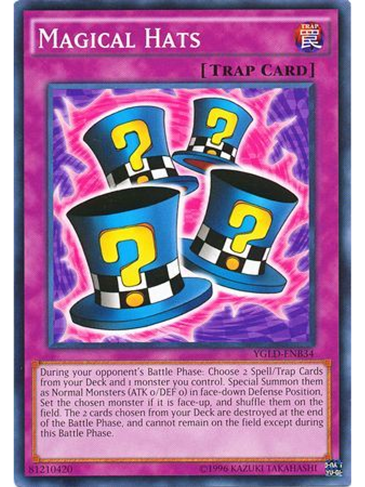 Magical Hats - YGLD-ENB34 - Common Unlimited 1