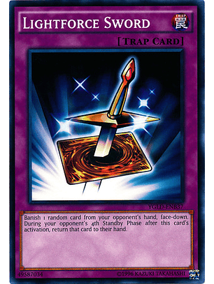 Lightforce Sword - YGLD-ENB37 - Common Unlimited