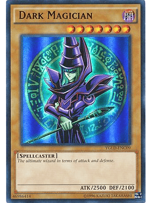 Dark Magician - YGLD-ENC09 - Ultra Rare Unlimited