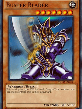 Buster Blader - YGLD-ENC11 - Common Unlimited