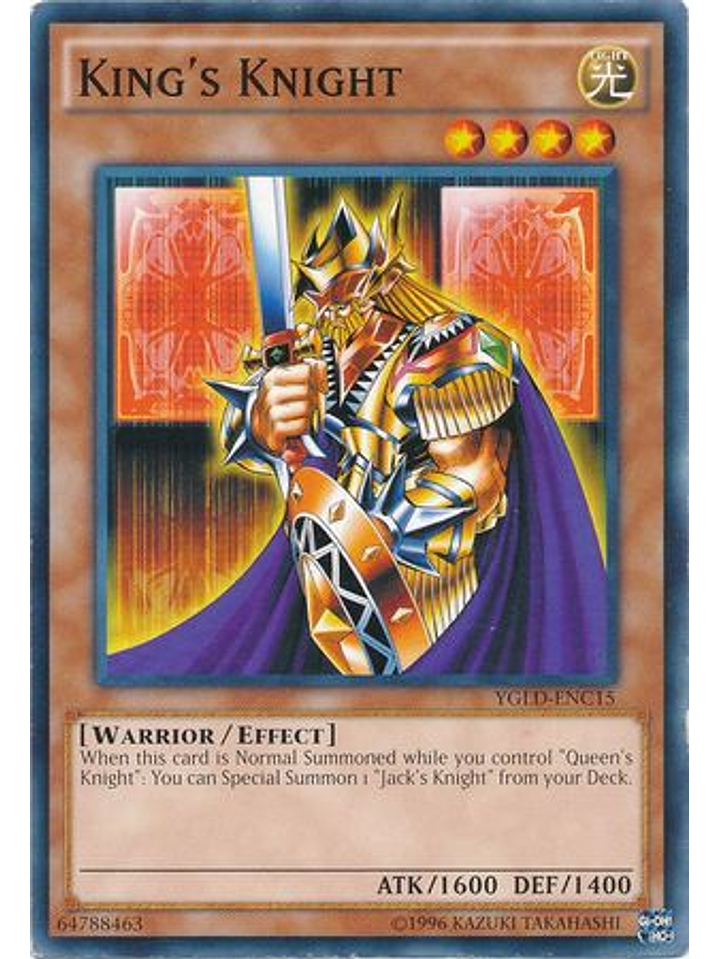 King's Knight - YGLD-ENC15 - Common Unlimited 1