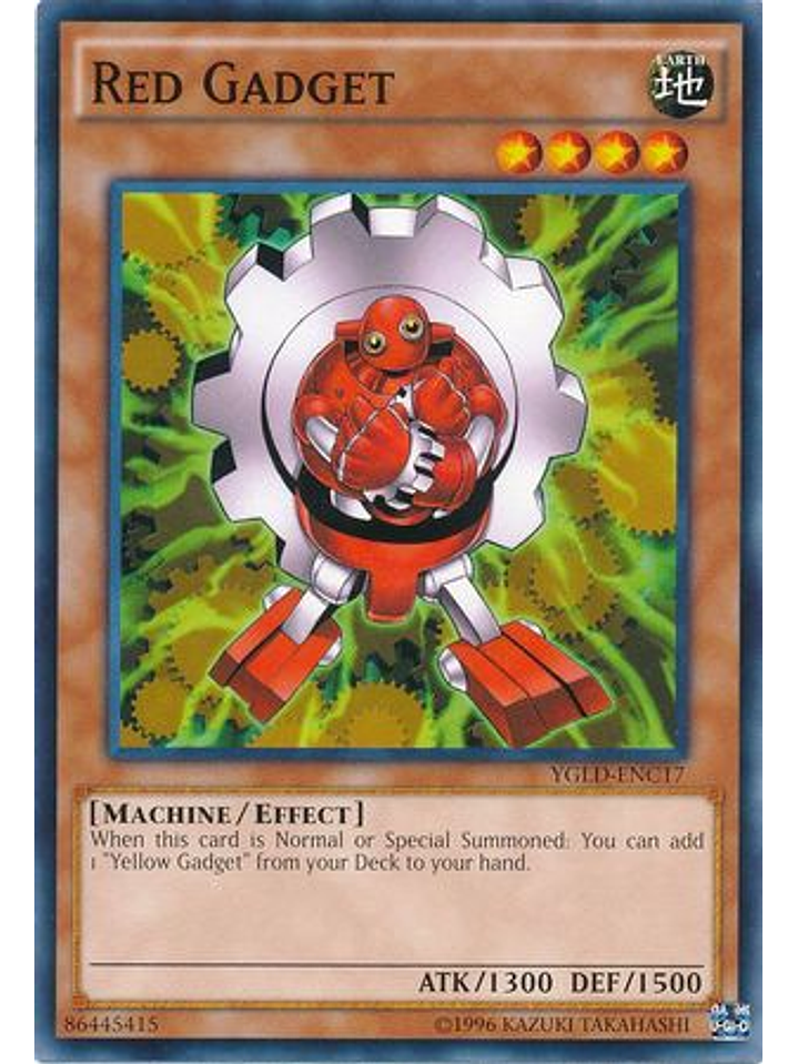 Red Gadget - YGLD-ENC17 - Common Unlimited 1