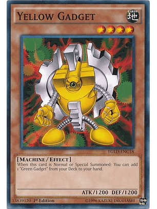 Yellow Gadget - YGLD-ENC18 - Common Unlimited