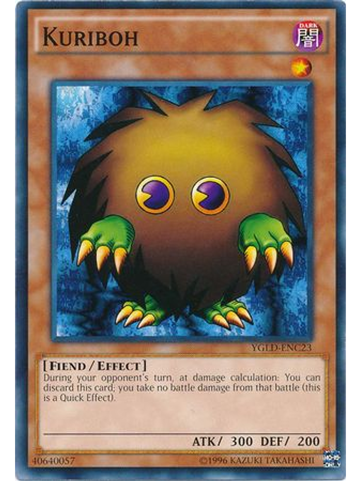 Kuriboh - YGLD-ENC23 - Common Unlimited 1