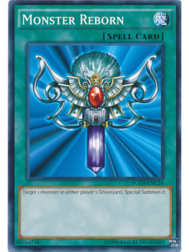 Monster Reborn - YGLD-ENC24 - Common Unlimited 1